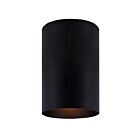 Plafonnier Canarm AGNA IFM1071A04BK 1-lumière 40W noir mat