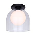 Canarm Pelia  IFM1142A12BK 1-Lumière Noir mat Plafonnier