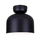 Canarm IFM1152A09BK Caleb 60W Noir mat Plafonnier encastré
