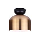 Canarm IFM1152A09BKG Caleb 60W Noir mat Plafonnier encastré