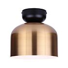 Canarm IFM1152A09BKG Caleb 60W Noir mat Plafonnier encastré