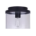 Canarm IFM1234A09BK Britton 60W Noir mat Plafonnier encastré