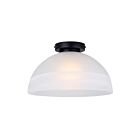 Canarm IFM2260B13BK Marek 60W Noir mat Plafonnier encastré