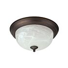 Canarm IFM41313 2-Lumières Bronze huilé Plafonnier