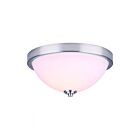 Plafonnier encastré NOAH Canarm IFM765A13BN 120W 2-Lumières Nickel brossè