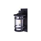 Lanterne murale extrieur Canarm IOL340BK Duffy 1-lumière 100w Noir