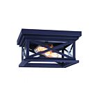 Plafonnier Encastré exérieur ELM Canarm IOL400BK 120W 2-Lumières Noir