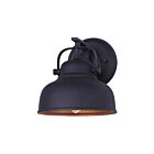 Éclairage d'extérieur Canarm LOUIS IOL405BK-A 60W 1 lumière noir mat
