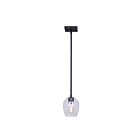Mini suspendus Canarm IPL1019A01BK CAIN 1-Lumière 100W Noir mat