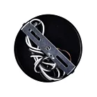 Canarm IPL1205A01BK 1-Lumière 60W Noir mat Suspendu