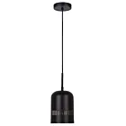 Canarm IPL1207A01BK6 1-Lumière 60W Noir mat Suspendu