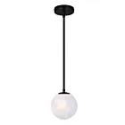 Canarm IPL1229A01BK 1-Lumière 60W Noir mat Suspendu
