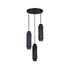 Canarm IPL1231A03BK10 3-Lumières 150W Noir mat Suspendu