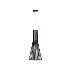 Canarm IPL1238A01BK24 Elim 1-lumière 60W Noir mat Suspendu