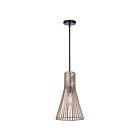 Canarm IPL1238A01BKB Elim 1-lumière 60W Noir mat Suspendu