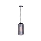 Canarm IPL1250A01BK-SR Malek 1-lumière 60W Noir mat Suspendu
