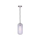 Canarm IPL1250A01BN-CR Malek 1-lumière 60W Nickel brossé Suspendu