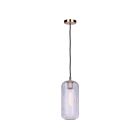 Canarm IPL1250A01GD-CR Malek 1-lumière 60W Or Suspendu