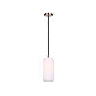Canarm IPL1250A01GD-OR Malek 1-lumière 60W Or Suspendu