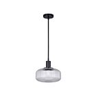 Canarm Ledger IPL2104B01BK 1-Lumière Noir mat Luminaire Suspendu
