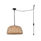 Canarm Hanoi IPL2109B01BK 1-Lumière Noir mat Suspendu chaine