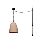 Canarm Malmo IPL2113B01BKR 1-Lumière Noir mat Suspendu chaine