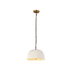 Canarm IPL2152B01AB Audrey 1-Lumière Laiton antique Suspendu 