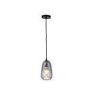 Canarm IPL2155B01BK Eden 1-Lumière Noir mat Suspendu 