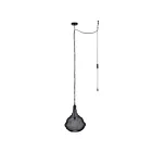 Canarm IPL2178B01BK 1-Lumière 40W Noir mat Suspendu