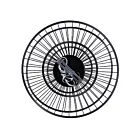 Canarm IPL2193B01BK 1-Lumière 60W Noir mat Suspendu