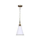 Canarm IPL2195B01WHG 1-Lumière 60W Blanc mat Suspendu