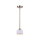 Canarm IPL2252B01GD Clare 1-lumière 60W Or Suspendu