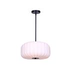 Canarm IPL2253B03BK16 Elle 3-lumières 180W Noir mat Suspendu