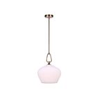 Canarm IPL2258B01GD Gia 1-lumière 60W Or Suspendu