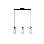 Suspend à cordon JONI Canarm IPL759A03BK 300W 3-Lumières Noir mat