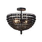 Canarm ISF1185A02BK16 Burkley 50W Noir Plafonnier semi encastré