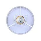 Canarm ISF1208A02PGD 2-Lumières 30W Or peint Plafonnier semi encastré