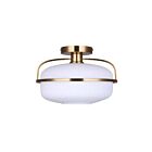 Canarm ISF2190B01GD 1-Lumière 60W Or Plafonnier semi encastré