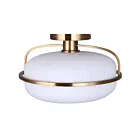 Canarm ISF2190B01GD 1-Lumière 60W Or Plafonnier semi encastré