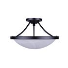 Canarm ISF41BK Devon 300W Noir mat Plafonnier semi encastré