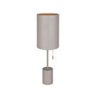 Canarm Flint ITL1164A23GY 1-Lumière Gris 60W Lampe de table