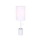 Canarm Flint ITL1164A23WH 1-Lumière Blanc mat 60W Lampe de table