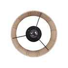 Canarm ITL2134B24BK 1-Lumière 60W Noir mat Lampe de table