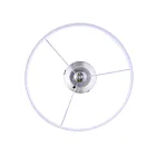 Canarm ITL2137B26BNW 1-Lumière 100W Nickel brossé Lampe de table