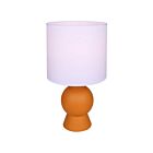 Canarm ITL2291B19OR Yara 60W Orange Lampe de table