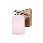 Canarm IVL1241A01GD Bram 1-lumière 60W Or Lumière Vanité
