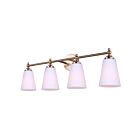 Canarm IVL2249B04GD Solara 4-lumières 60W Or Lumière Vanité