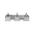 Canarm IVL30373 3-lumières 180W Étain brossé et chrome Lumière Vanité