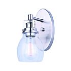 Luminaire de vanité Canarm CARSON IVL705A01BN 1-lumières 100W nickel brossé