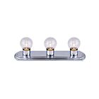 Canarm IVLBS1307 3-lumières 180W Chrome Lumière Vanité
